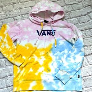 Vans tie dye hoodie sweatshirt XS